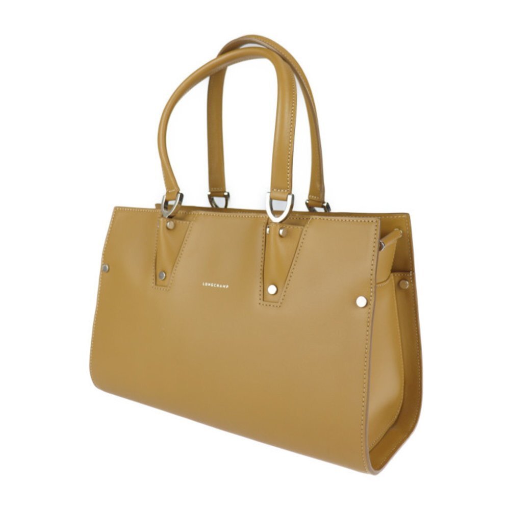 LONGCHAMP Silver Leather Shoulder Bag - Picture 2 of 9